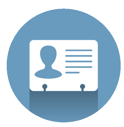 Image of an Address index card.