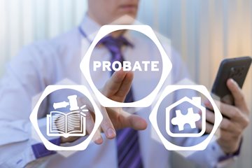 eProbate Electronic image with probate on it