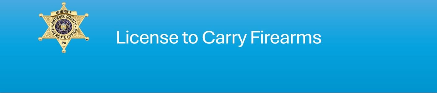 Online Application to Carry Firearms